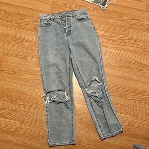 high waisted pacsun jeans
